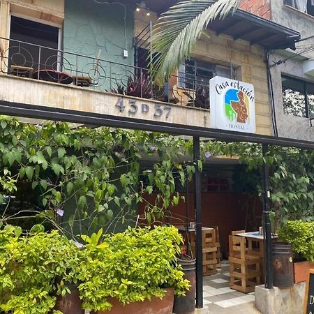 Casa Estación Hostal y Restaurante Medellín Exterior foto